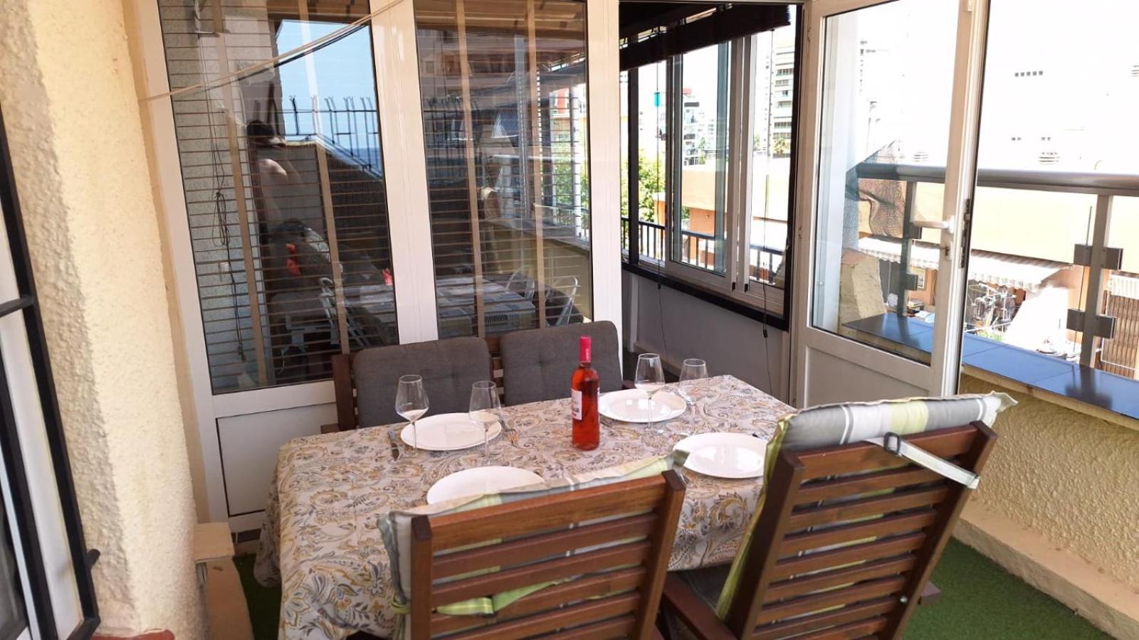 Atico Centrico, 50M De La Playa, Vista Al Mar, Wifi Fibra, Gran Terraza Apartment Calpe Exterior photo